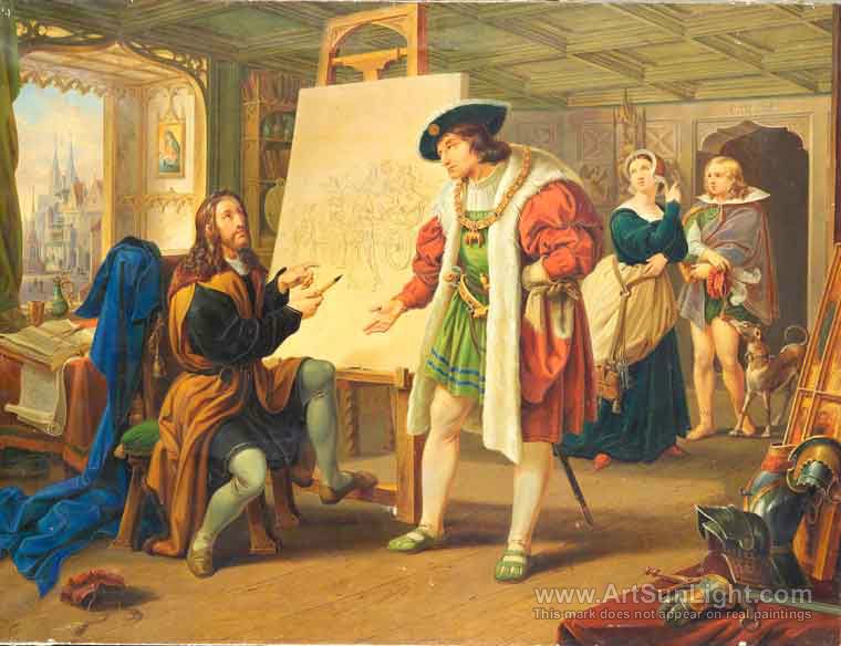 emperor-maximilian-i-in-durer-s-studio-in-nuremberg-by-vilem-kandler-161